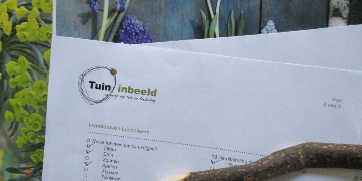 tuin inventarisatie