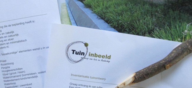 tuin inventarisatie